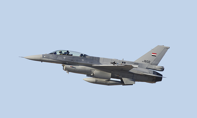 Iraqi Air Force Lockheed Martin F-16D Fighting Falcon 1602 (12-0017)