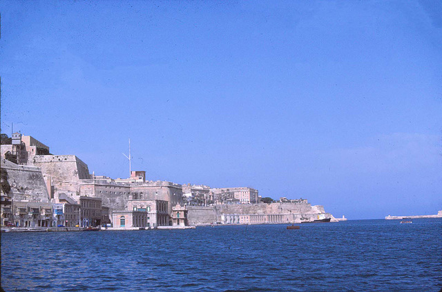 Valetta harbour, Malta.