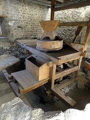 Getreidemühle in der  Notre-Dame de Valère in Sion