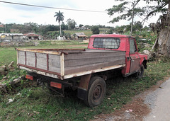 Camion cubain / Cuban old wooden truck