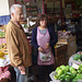 Happy people at Funchal Workers' Market