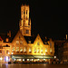 The Burg And Belfort At Night