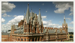 dreaming spires of St Pancras