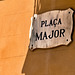 Der Placa Major, einer der meist besuchten Plätze von  Palma de Mallorca... leer...  (PiP)
