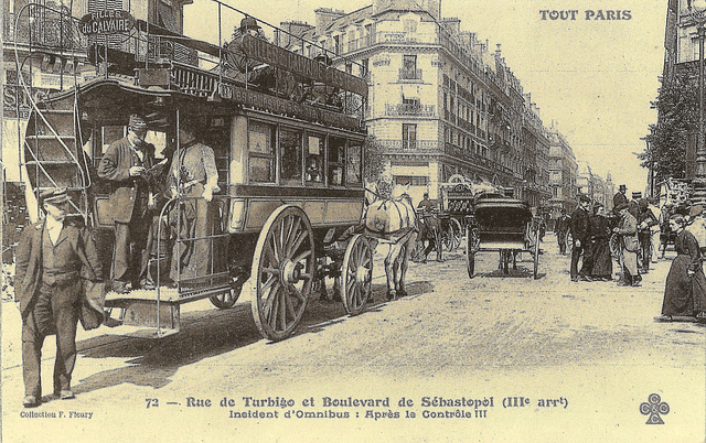 Paris (75) Début du 20e siècle. (Carte postale scannée).