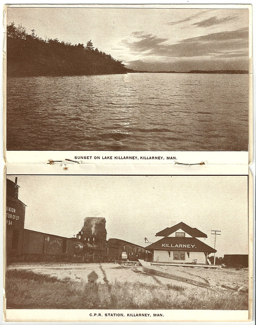 MN0159 KILLARNEY - (POSTCARD BOOKLET PAGES C)