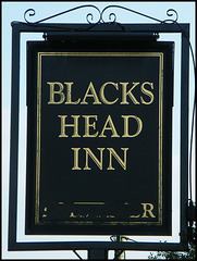 Blacks Head Inn sign