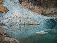 Briksdalsbreen Glacier remembered