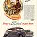 Ford Automobile Ad, 1946