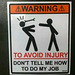 O&S (meme) - safety notice