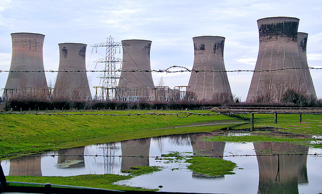 Thorpe Marsh Power Station Yorkshire 13th February 2007