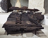 Wood Remains of a Boat in the Lugdunum Gallo-Roman Museum, October 2022