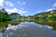 Le lac noir (Suisse)