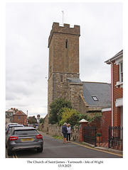 St James' Church from the South - Yarmouth 13 9 2023