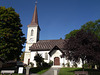 Reformierte Kirche in  La Côte-aux-Fées im Neuenburger Jura