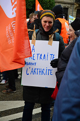Pensions protests