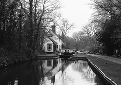 Lock house on the Staffordshire and Worcestershire Canal