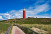 Der rote Leuchtturm auf Texel