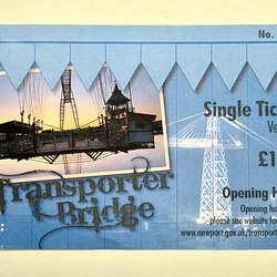 Ticket for the Newport Transporter Bridge