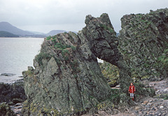 Elephant Rock on Hestan Island, Solway Firth, Scotland