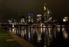 Nächtliches Frankfurt am Main