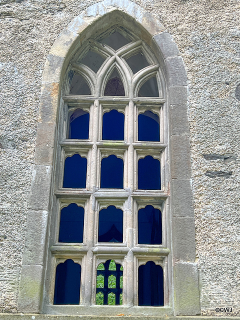 Window detail of the mausoleum