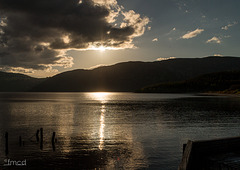 Sonnenuntergang am Loch Ness
