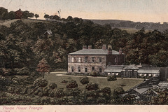Thorpe House, Triangle, West Yorkshire from a c1900 postcard