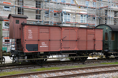 Güterwagen der Verbandsbauart Heute im Besitz der Eisenbahnfreunde Breisgau e.V.
