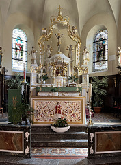 BE - Burg Reuland - Altar in St. Stephanus