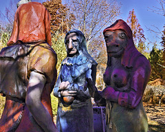 "The Three Fates" – Grounds for Sculpture, Hamilton Township, Trenton, New Jersey