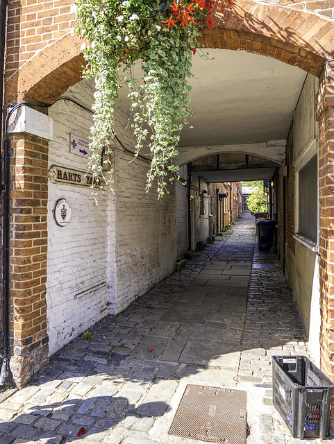 Harts Yard entrance