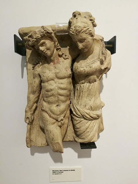 Rimini 2019 – Museo della Città – Satyr and Maenad