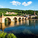 Alte Brücke und Heidelberger Schloss