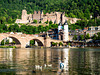 Das Tor der Alten Brücke und Heidelberger Schloss