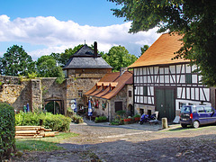 Burg Herzberg, Vorburghof