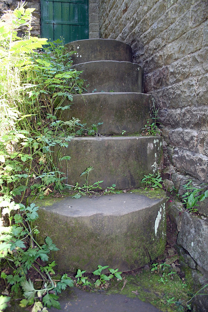 Grindstone steps at the Shepherd Wheel, Sheffield