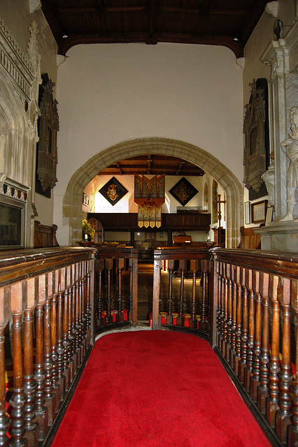 Altar Rails, St Michael's Church, Coxwold, North Yorkshire
