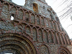 Blind arcades: St Botolph's Priory, Colchester