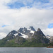 Norway, Lofoten Islands, Tengelfjord and Higravstinden Massif (1146m)