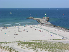 Strand in Warnemünde