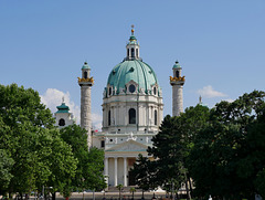 Wien, Karlskirche / Vienna, St. Charles Church