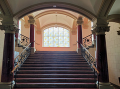 Treppenaufgang im Altonaer Rathaus (2xPiP)
