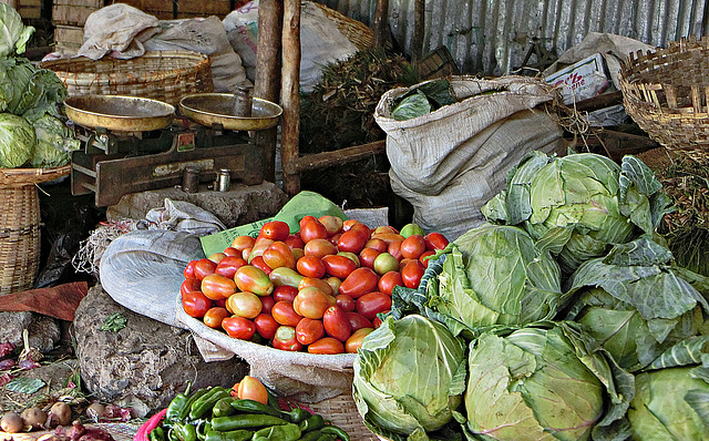 fruit & vegetable market
