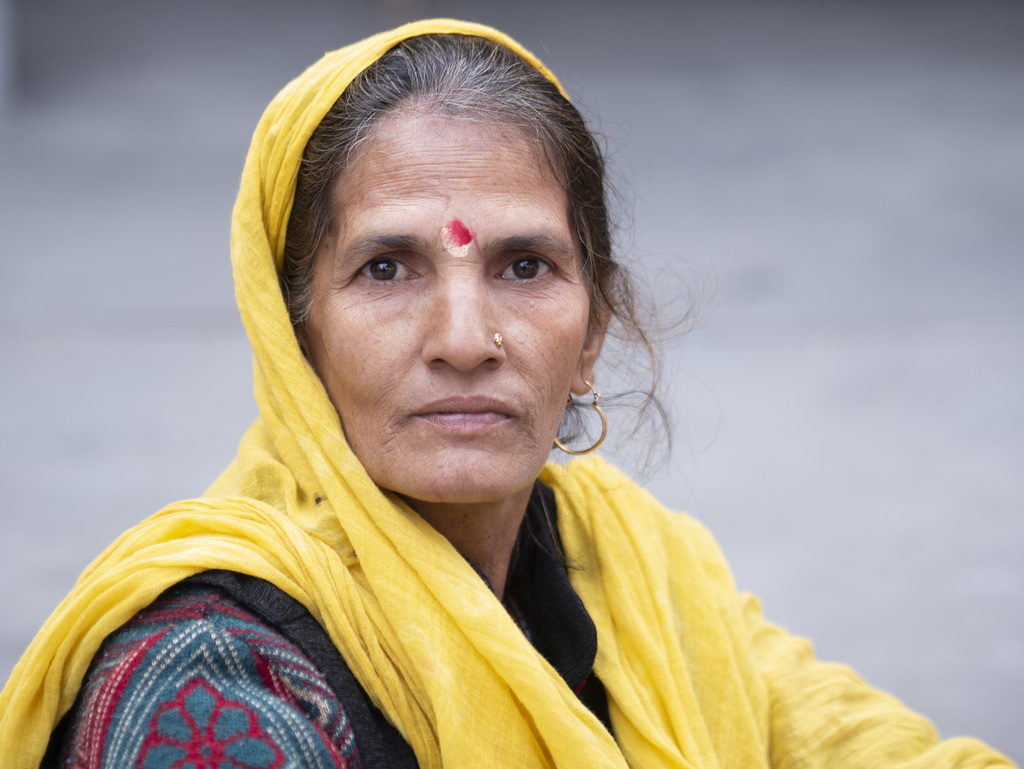 Woman Brij Ghat