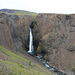 Iceland, Litlanesfoss Waterfall