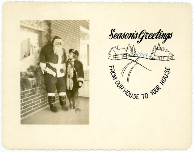 Season's Greetings, 1949—From Our House to Your House