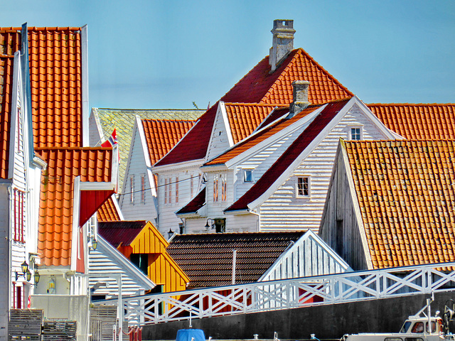 # 14 -I musicali tetti di Haugesund Skudeneshavn
