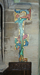 Phoebe Anna Traquair Mural of c1905, St Peter's Church, Clayworth, Nottinghamshire