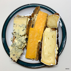 Cheese trio platter